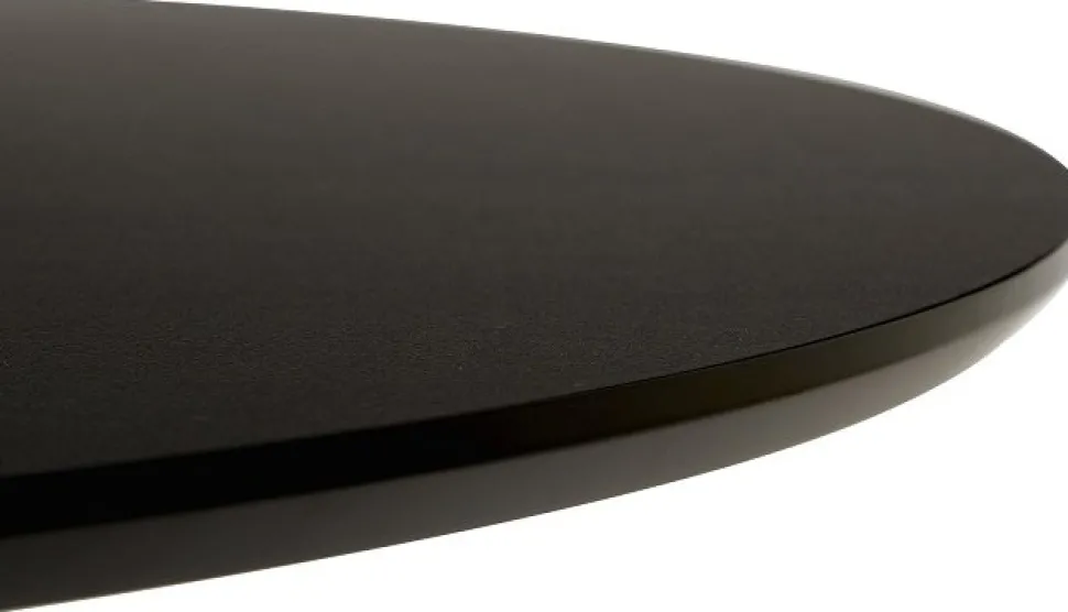 Seat matgrupp, matbord med 4 st Stacey sammetsstolar - Svart/beige