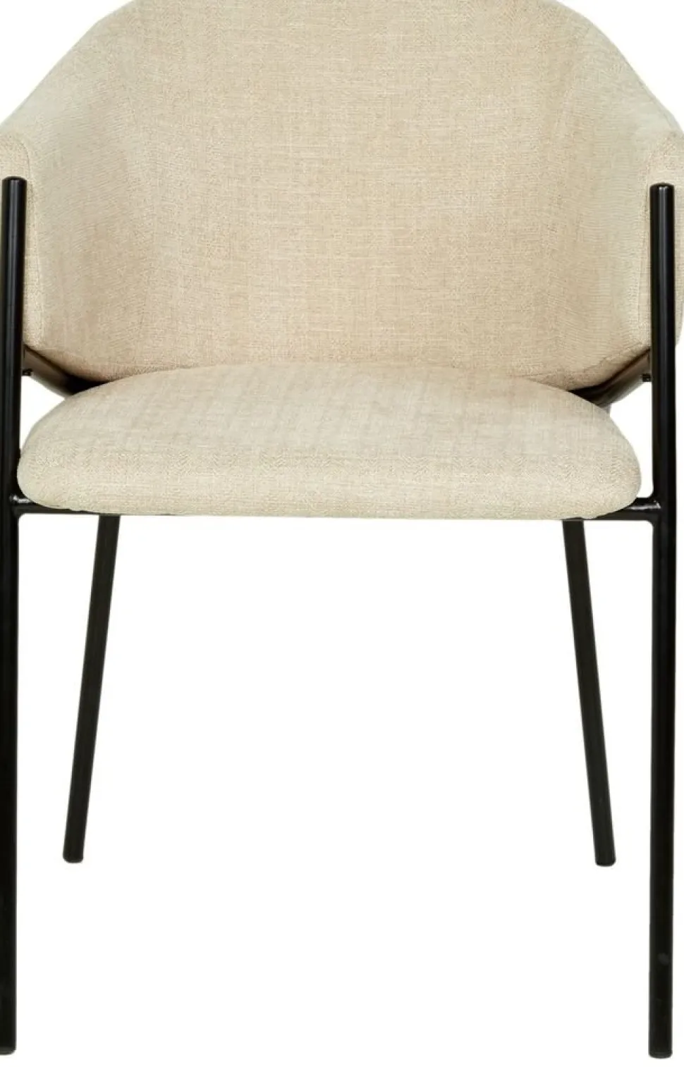 Seat matgrupp, matbord med 4 st Stacey sammetsstolar - Svart/beige