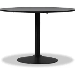 Seat matgrupp, matbord med 4 st Carisma matstolar - Svart