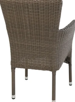 Seattle utestol - Mörkbrun + Fläckborttagare för möbler