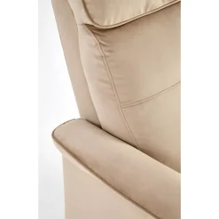 Semir elektrisk reclinerfåtölj med USB - beige sammet
