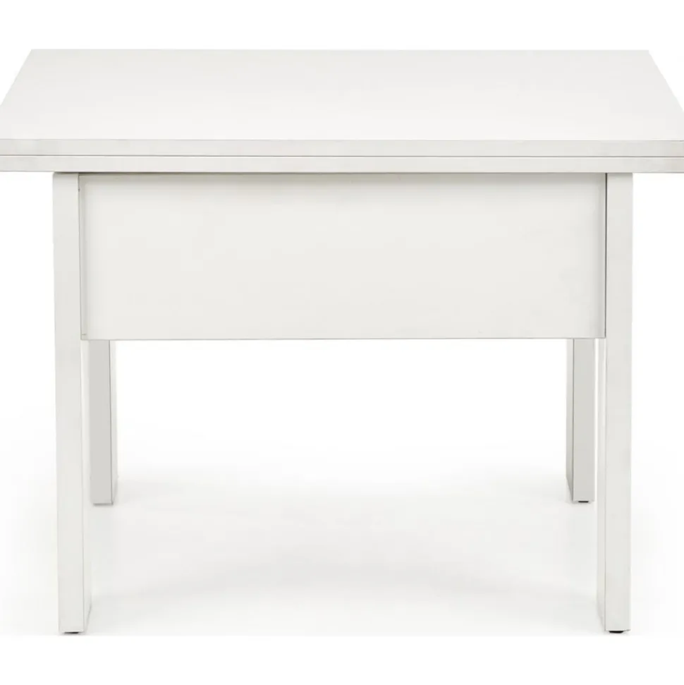 Serafin höj och sänkbart soffbord 80-160 x 80 cm - Vit