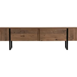 Serenity TV-bänk - Furu/svart