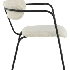 Shaun fåtölj - Vit teddy