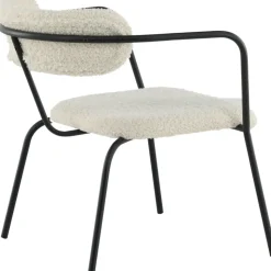 Shaun fåtölj - Vit teddy