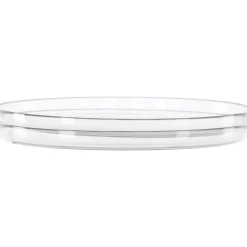 Shine tallrikar Ø26 cm - Klarglas