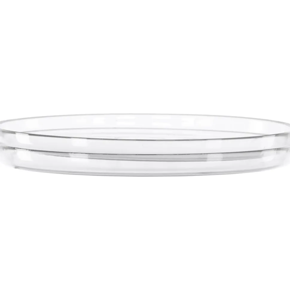 Shine tallrikar Ø26 cm - Klarglas