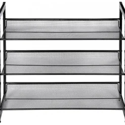 Sibel skohylla svart 74 x 62,5 cm