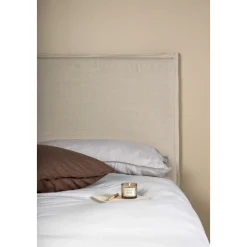 Signe sänggavelöverdrag 140 cm - Beige