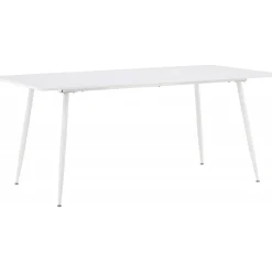Silar matbord 180 x 90 cm - Vit