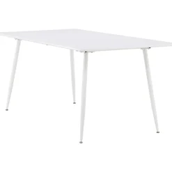 Silar matbord 180 x 90 cm - Vit