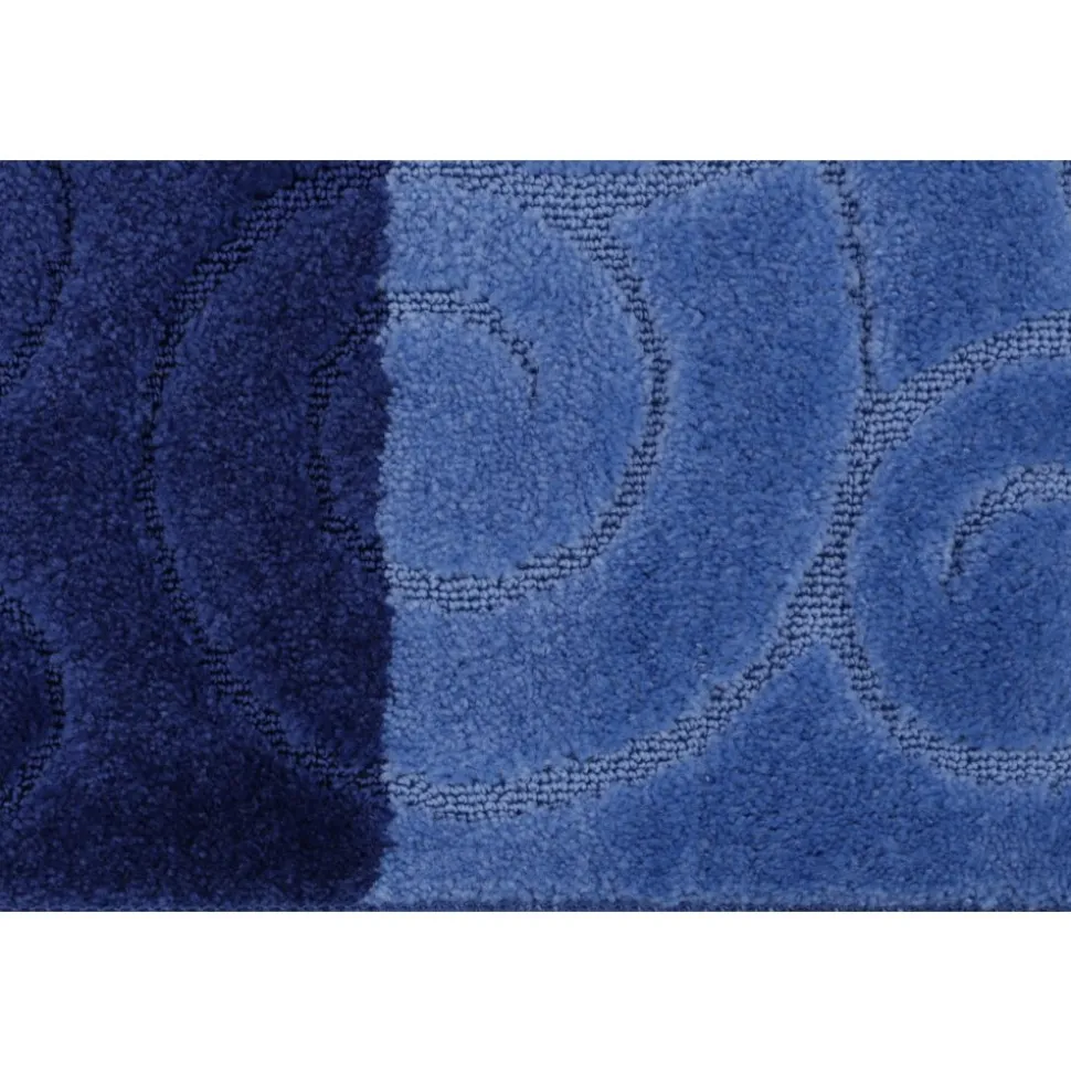 Sile badrumsmatta - Blå/mörkblå