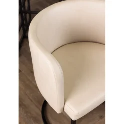 Simrishamn karmstol - Beige/svart