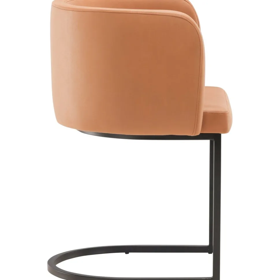 Simrishamn matstol - Svart/brun