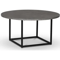 Sintorp runt soffbord Ø90 cm - Betong (Exklusivt laminat)