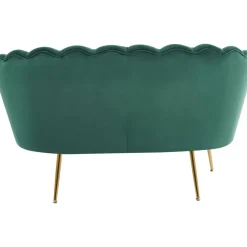 2-sits soffa grön/mässing - Kingsley + Möbeltassar