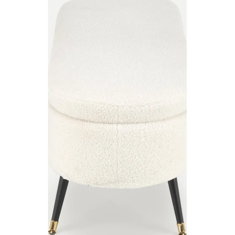 Sittbänk med förvaring offwhite 120 cm bred