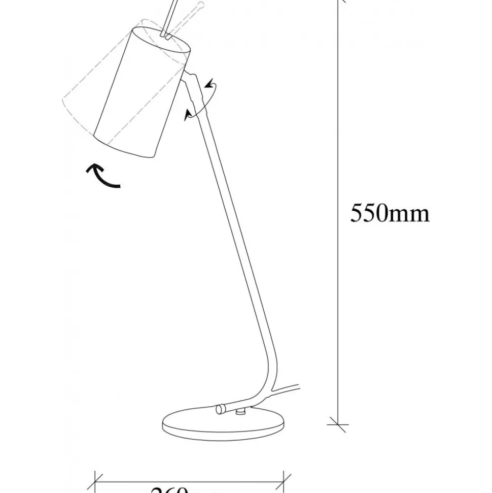 Sivani bordslampa 3 - Vintage