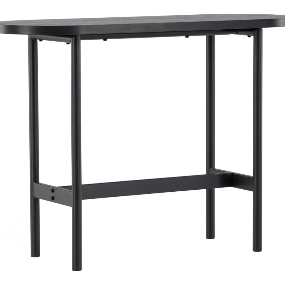 Skate sidobord 110 x 40 cm - Svart