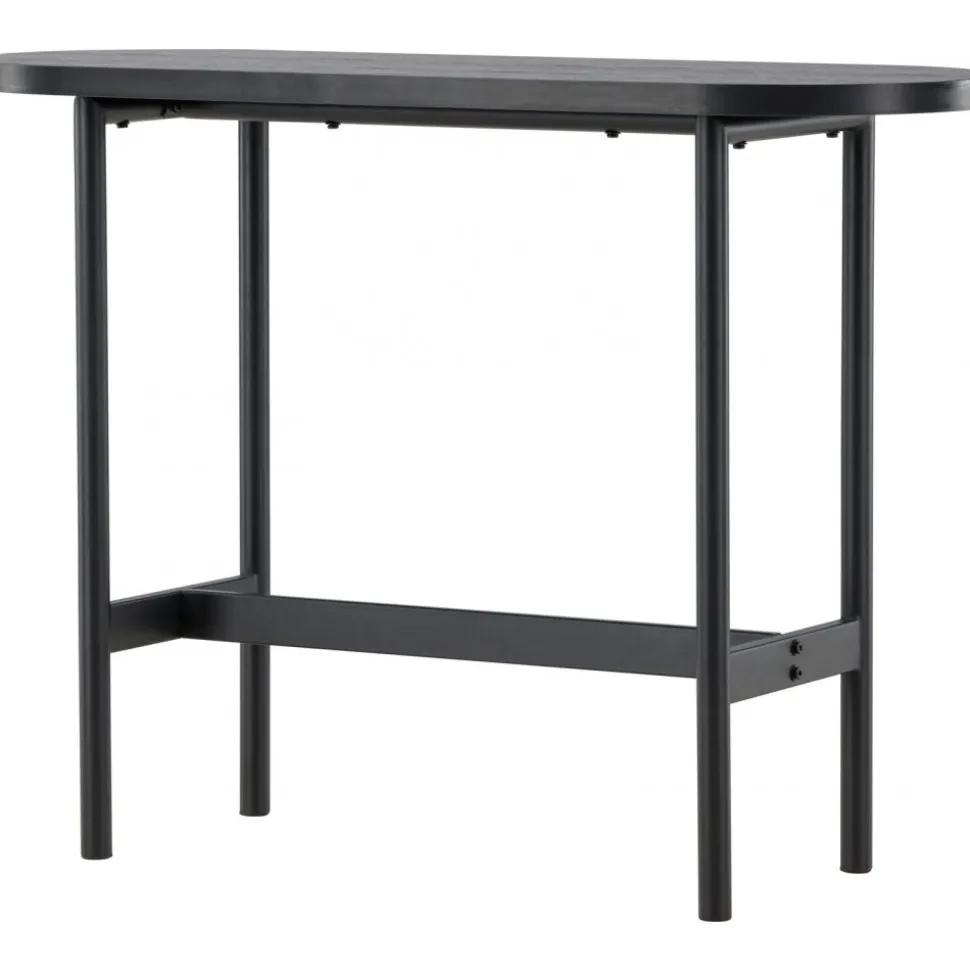 Skate sidobord 110 x 40 cm - Svart