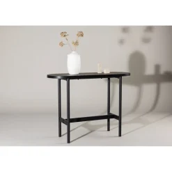 Skate sidobord 110 x 40 cm - Svart