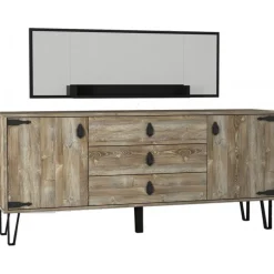 Skänk 180 cm bred - Beige