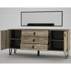 Skänk 180 cm bred - Beige