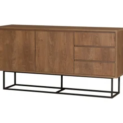 Skänk Ruba i valnöt - 140 cm