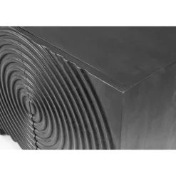 Skänk svart mangoträ 94 cm bred 81 cm hög