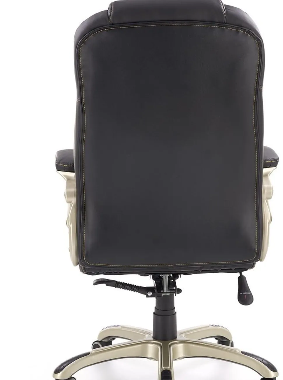 Skrivbordsstol Brooke i svart konstläder