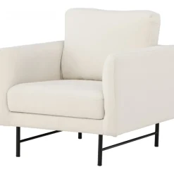 Sky fåtölj - Vit/svart