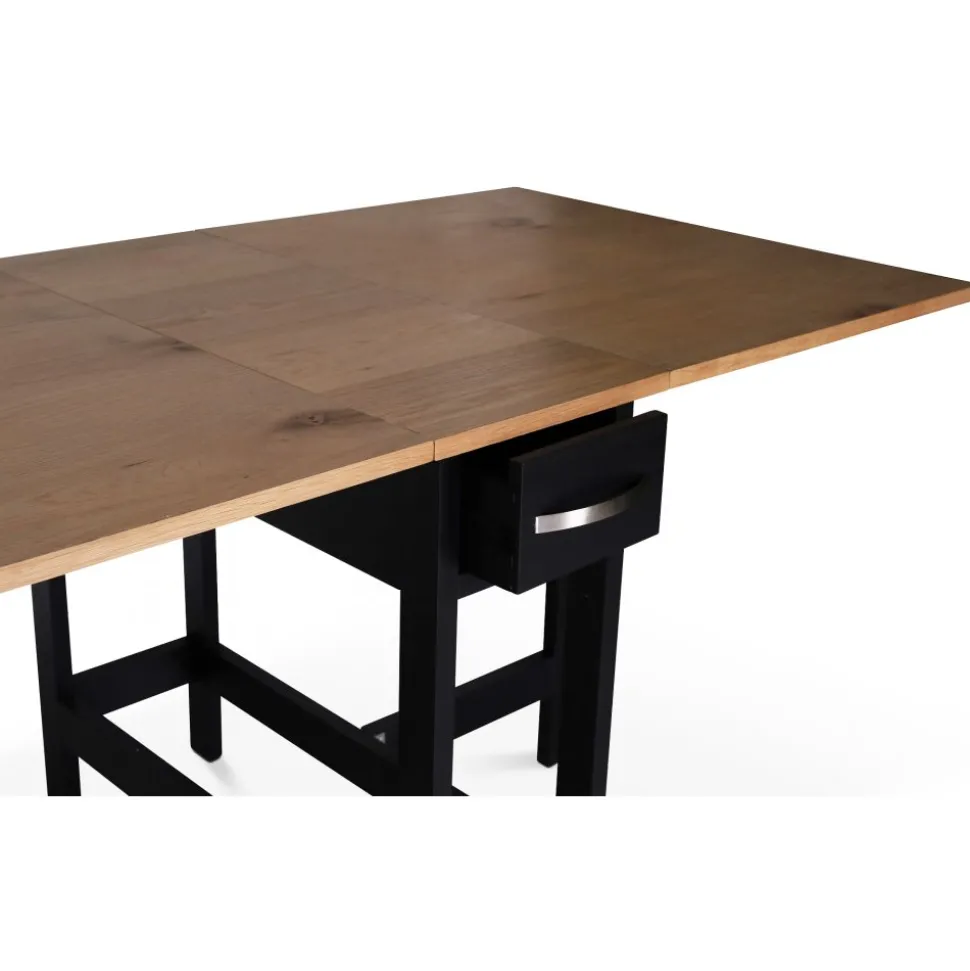 Slagbord svart / ek - Fårö + Textilrengöring för möbler