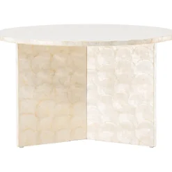 Smögen soffbord Ø70 cm - Ljusgrå