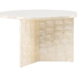 Smögen soffbord Ø70 cm - Ljusgrå