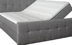 Säng med förvaring 180x200 cm - Grå