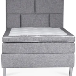 Säng 120x200 cm - Grå - Hilton Deluxe