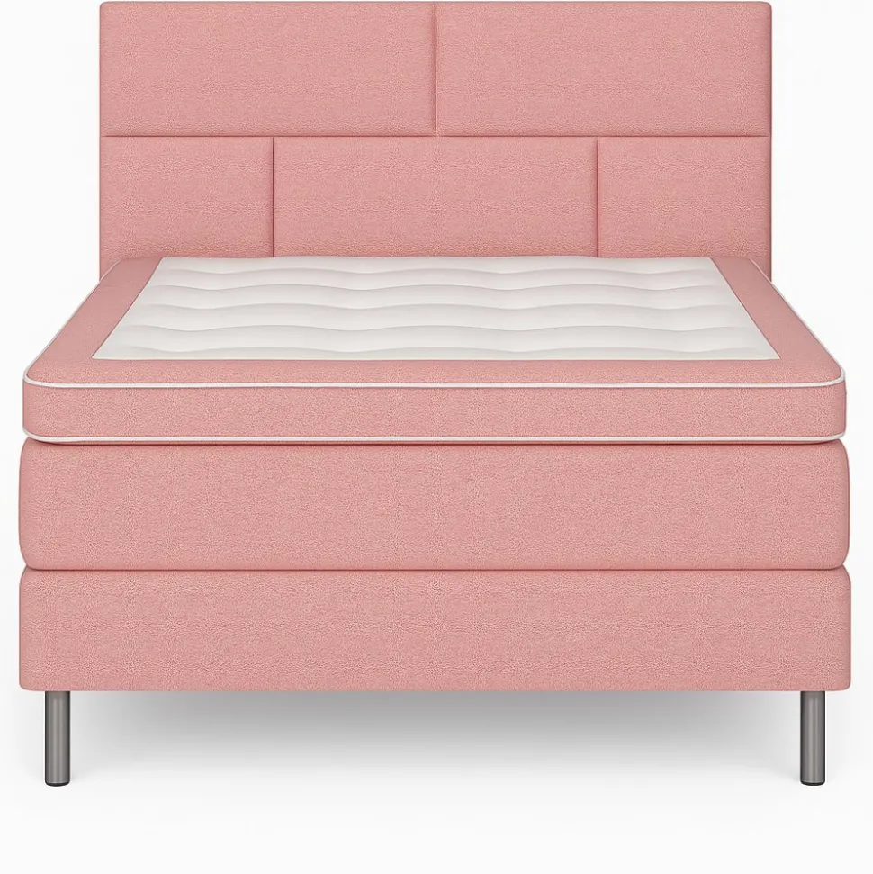 Säng 140x200 cm - Rosa - Hilton Deluxe