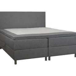 Säng 160x200 cm med förvaring grå