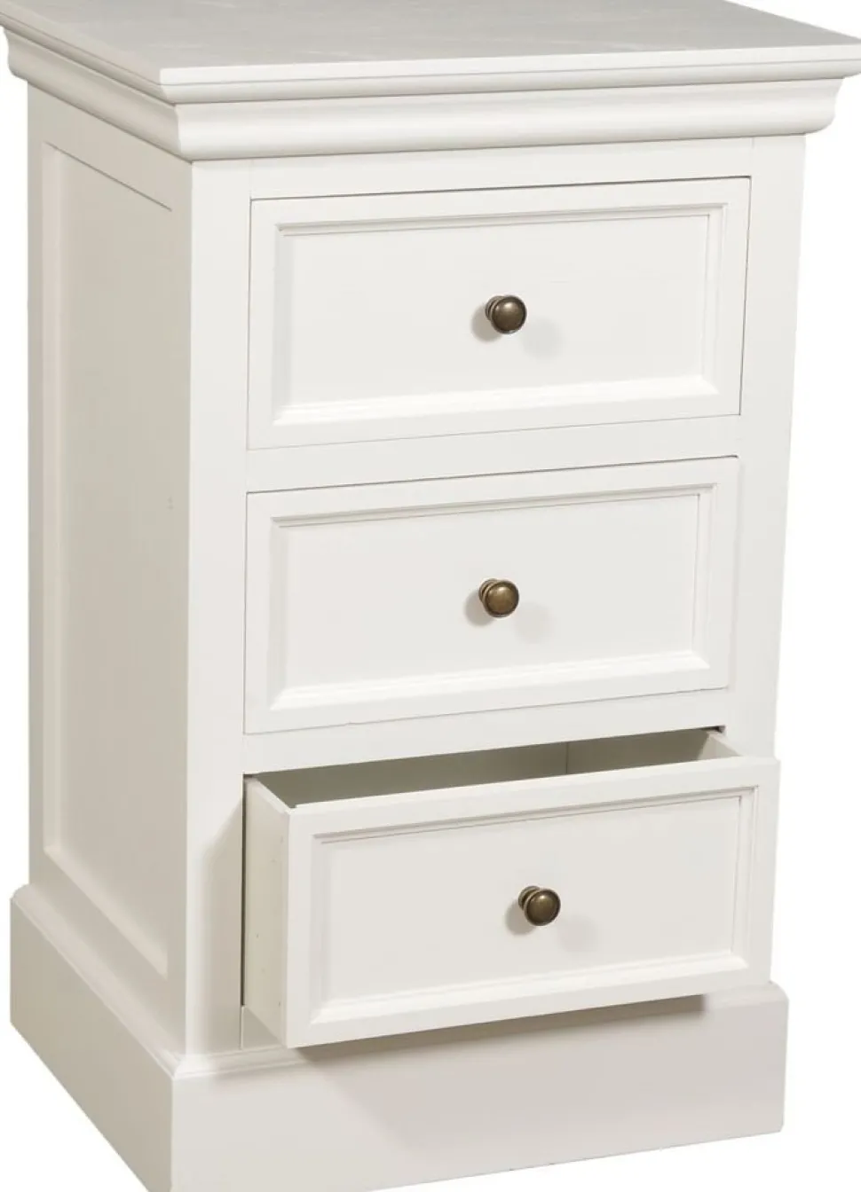 Sängbord antikvit - Bristol + Textilrengöring för möbler