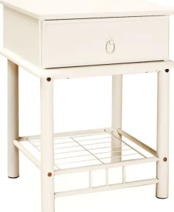 Sängbord Brea - Vit