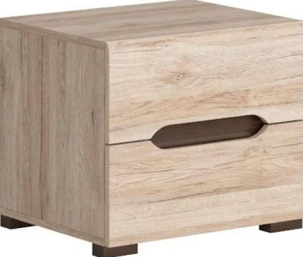 Sängbord i ekfanèr