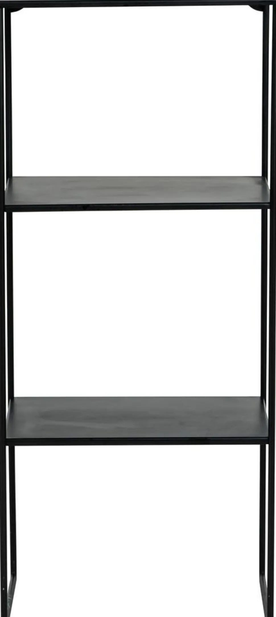 Sängbord i metall - Svart + Möbeltassar