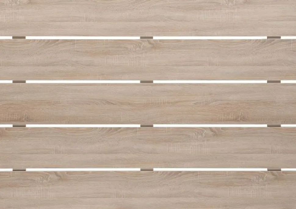 Sänggavel 185 - Vitpigmenterad ek