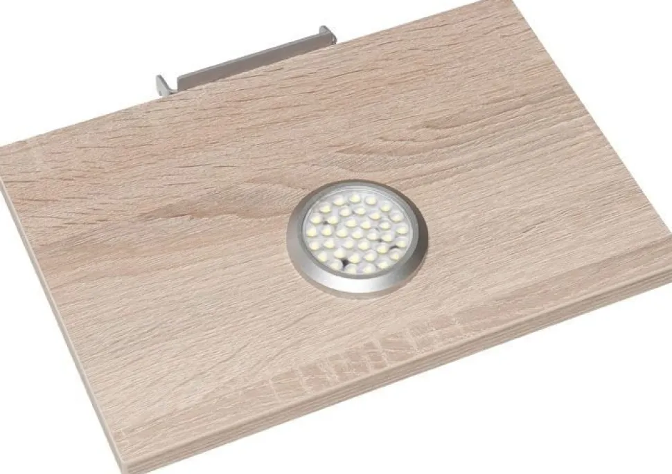 Sänggavel 185 - Vitpigmenterad ek