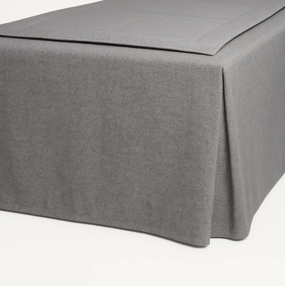 Sängkappa 40 cm hög - Grå