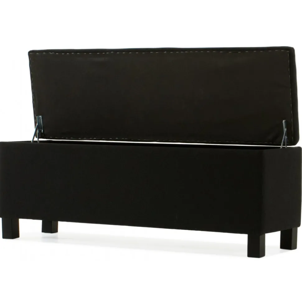 Sängkista Hasslö 120 cm - Mörkgrå