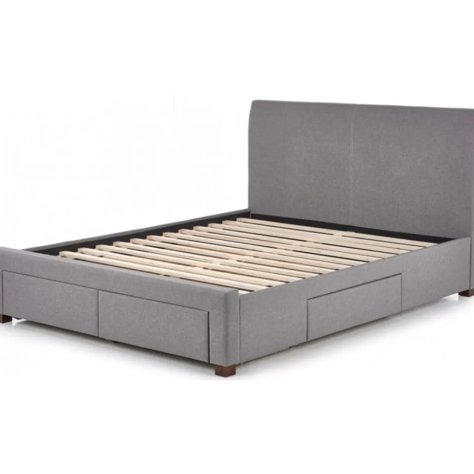 Sängram 160 x 200 cm - Grå