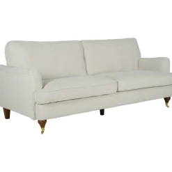 Soffa 210 cm bred Howard Watford Deluxe i bouclé + Textilrengöring för möbler
