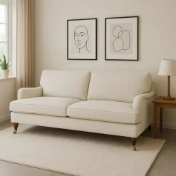 Soffa 210 cm bred Howard Watford Deluxe i bouclé