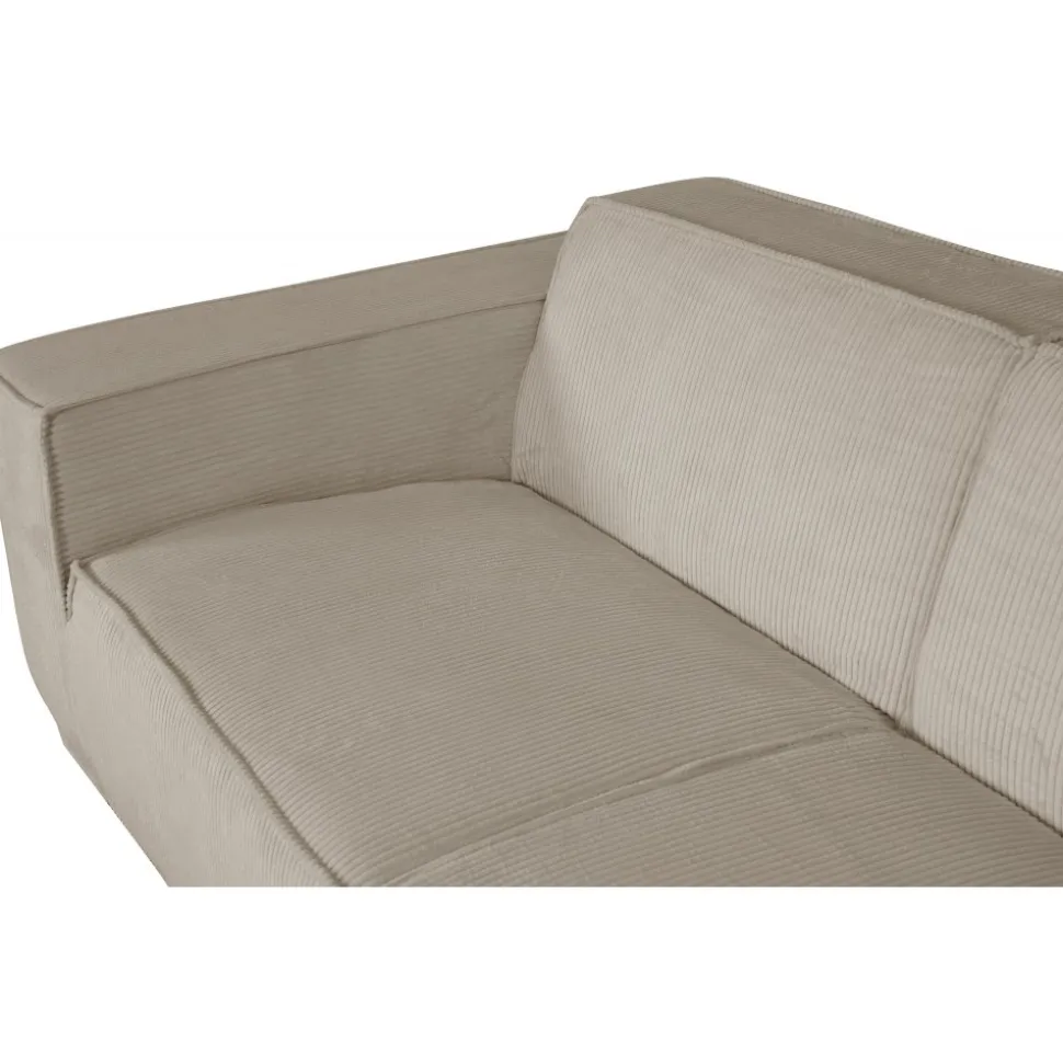 Soffa 310 cm bred i beige manchester